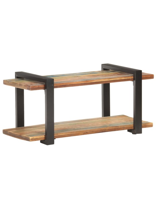 TV stolek 90 x 40 x 40 cm masivní recyklované dřevo