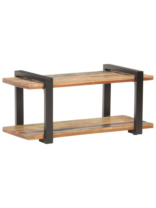 TV stolek 90 x 40 x 40 cm masivní recyklované dřevo