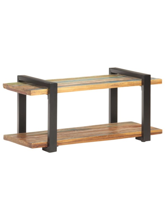 TV stolek 90 x 40 x 40 cm masivní recyklované dřevo
