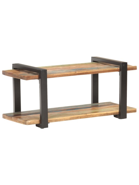 TV stolek 90 x 40 x 40 cm masivní recyklované dřevo