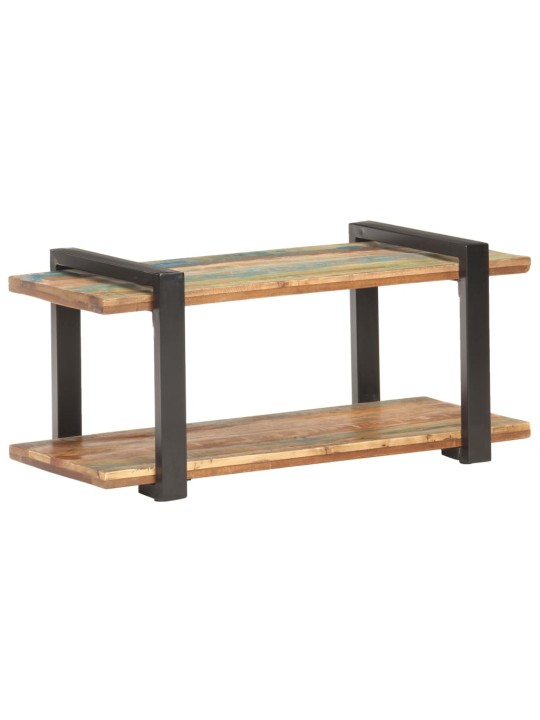 TV stolek 90 x 40 x 40 cm masivní recyklované dřevo