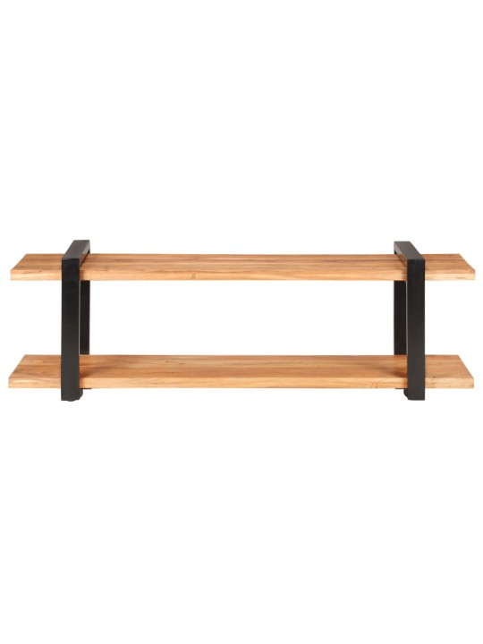 TV stolek 130 x 40 x 40 cm masivní akáciové dřevo