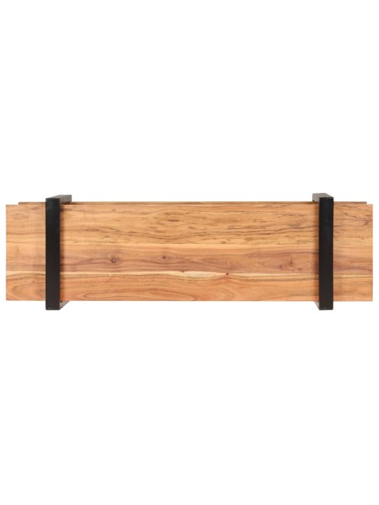 TV stolek 130 x 40 x 40 cm masivní akáciové dřevo