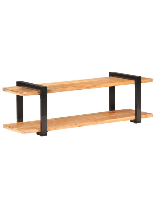 TV stolek 130 x 40 x 40 cm masivní akáciové dřevo