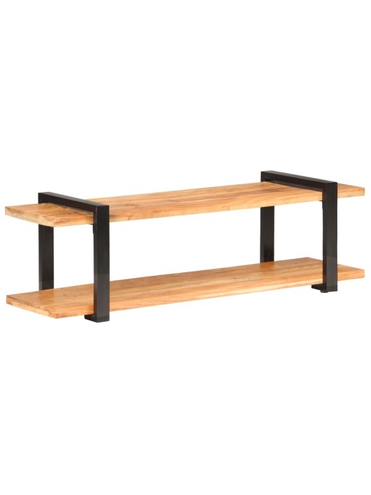 TV stolek 130 x 40 x 40 cm masivní akáciové dřevo