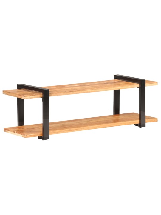 TV stolek 130 x 40 x 40 cm masivní akáciové dřevo