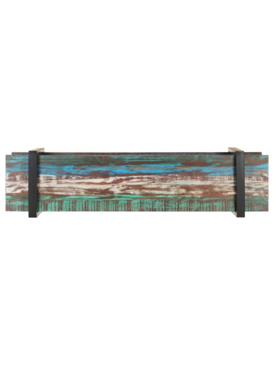 TV stolek 160 x 40 x 40 cm masivní recyklované dřevo