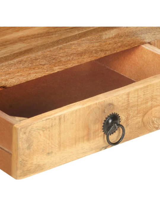 TV stolek 117 x 30 x 41 cm masivní hrubé mangovníkové dřevo