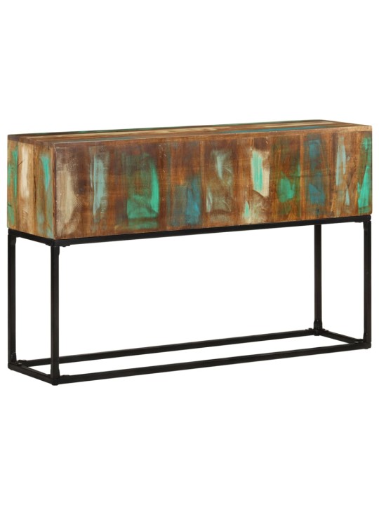 Konzolový stolek 120 x 30 x 75 cm masivní recyklované dřevo