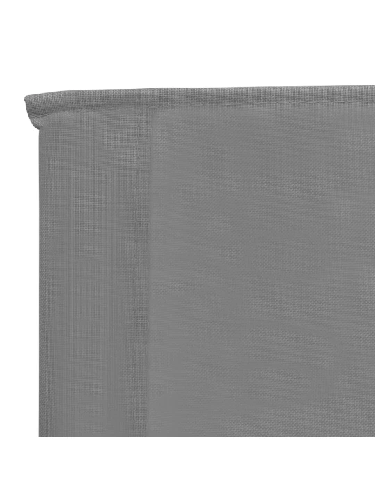Skládací plážová křesla 2 ks šedá textil