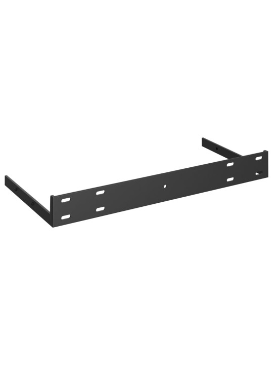 Plovoucí nástěnné police 4 ks bílé 50 x 23 x 3,8 cm MDF