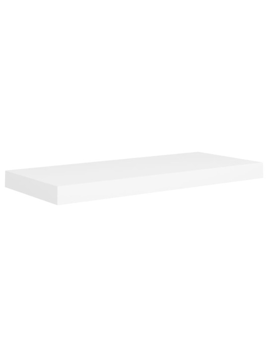 Plovoucí nástěnné police 4 ks bílé 60 x 23,5 x 3,8 cm MDF