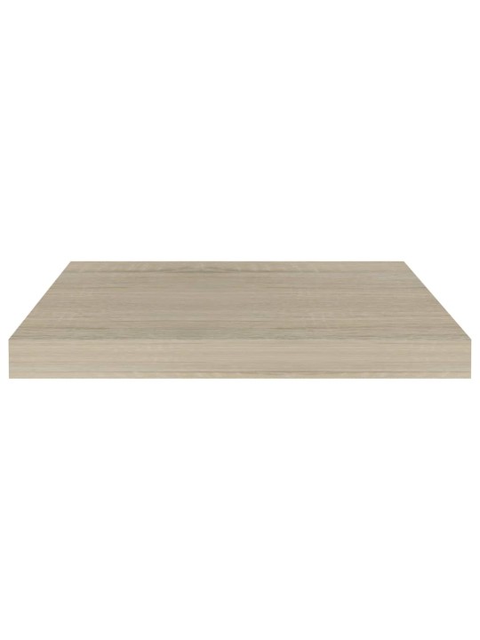 Plovoucí nástěnné police 4 ks dub 50 x 23 x 3,8 cm MDF