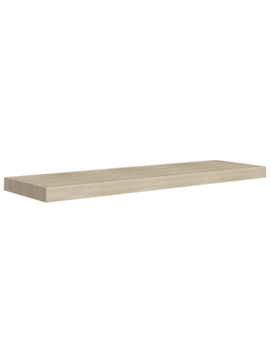 Plovoucí nástěnné police 4 ks dub 90 x 23,5 x 3,8 cm MDF