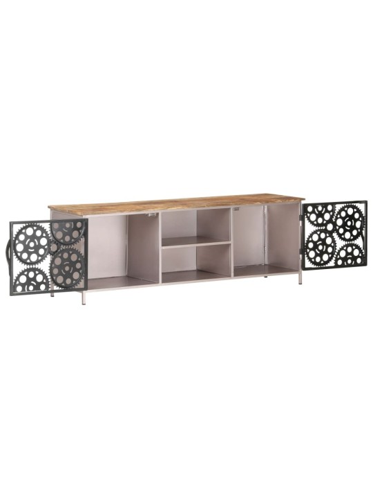 TV stolek 120 x 30 x 40 cm hrubé mangovníkové dřevo