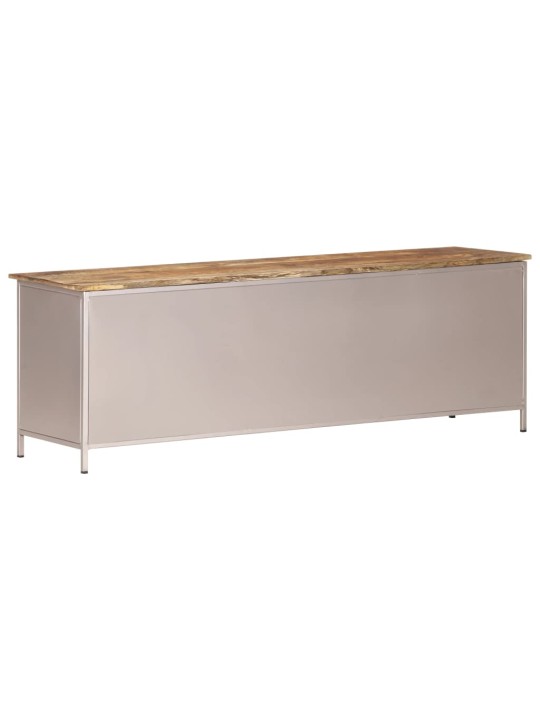 TV stolek 120 x 30 x 40 cm hrubé mangovníkové dřevo