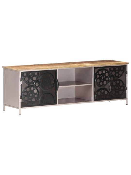 TV stolek 120 x 30 x 40 cm hrubé mangovníkové dřevo