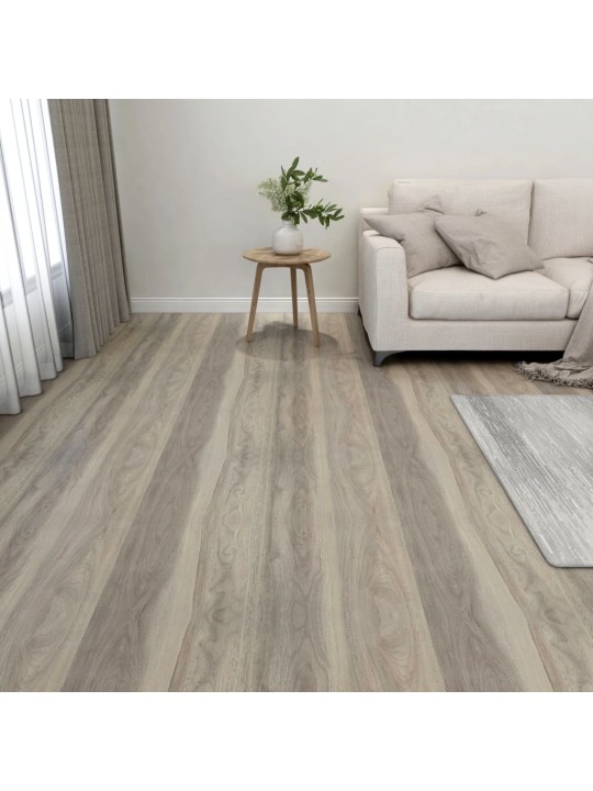 Samolepicí podlahové desky 55 ks PVC 5,11 m² taupe