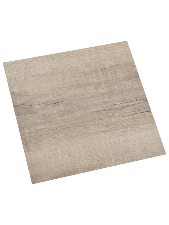 Samolepicí podlahové desky 55 ks PVC 5,11 m² taupe