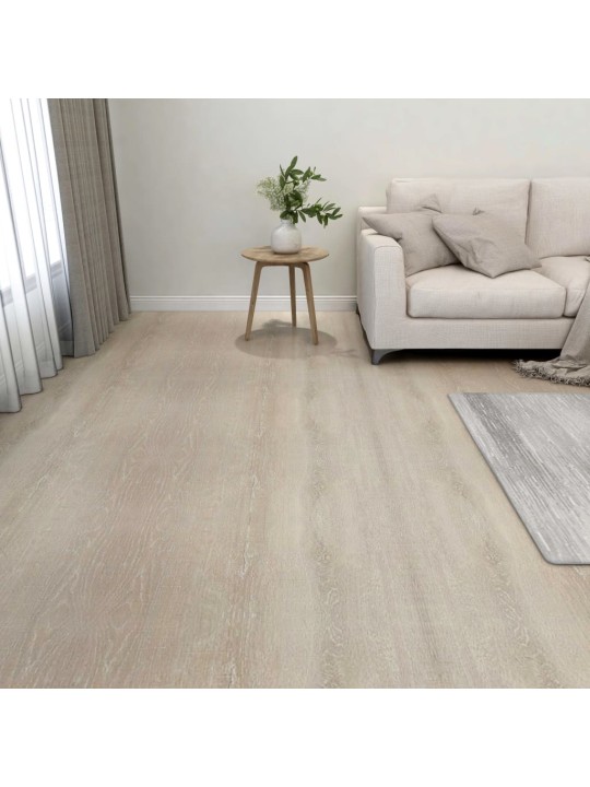 Samolepicí podlahové desky 55 ks PVC 5,11 m² béžové