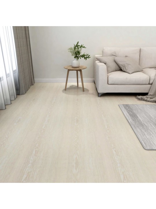 Samolepicí podlahové desky 55 ks PVC 5,11 m² béžové