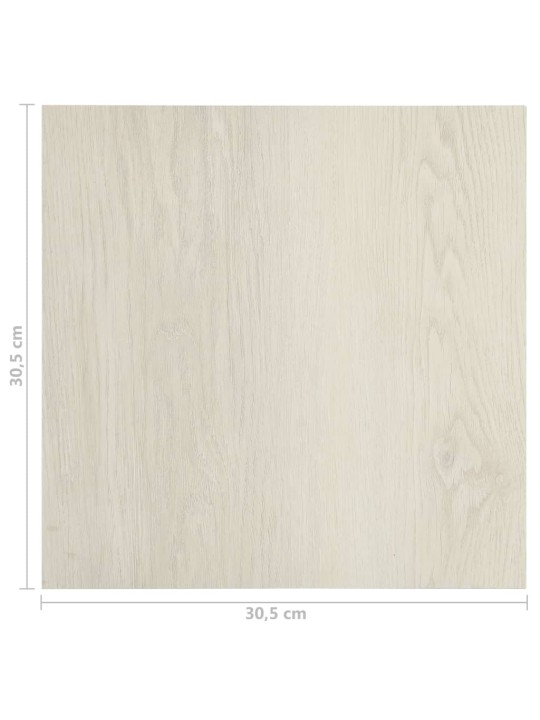 Samolepicí podlahové desky 55 ks PVC 5,11 m² béžové
