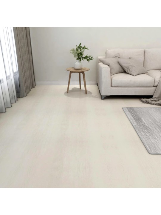 Samolepicí podlahové desky 55 ks PVC 5,11 m² béžové