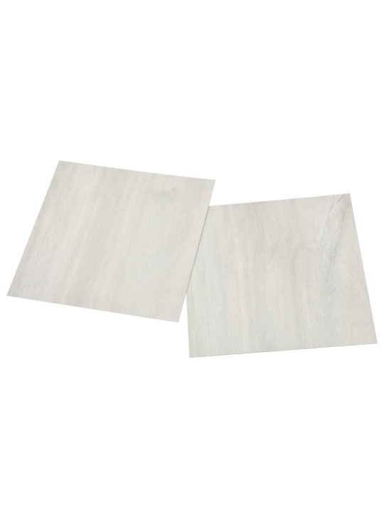 Samolepicí podlahové desky 55 ks PVC 5,11 m² krémové