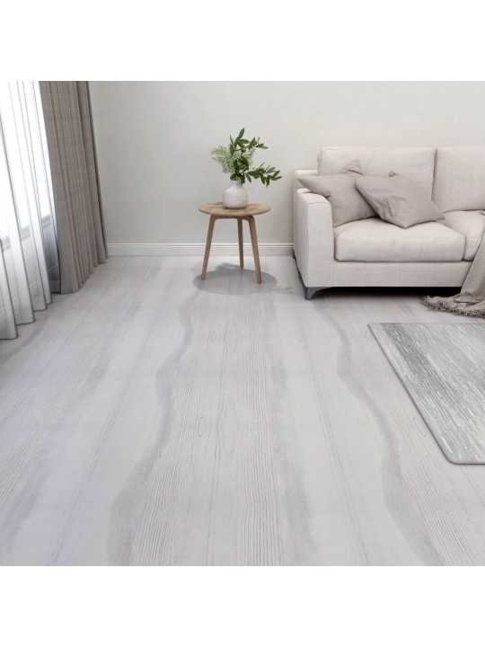 Samolepicí podlahové desky 55 ks PVC 5,11 m² světle šedé