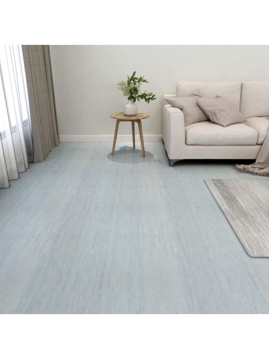 Samolepicí podlahové desky 55 ks PVC 5,11 m² zelené