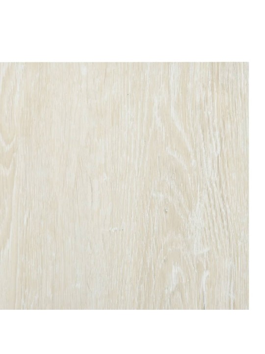 Samolepicí podlahové desky 55 ks PVC 5,11 m² krémové