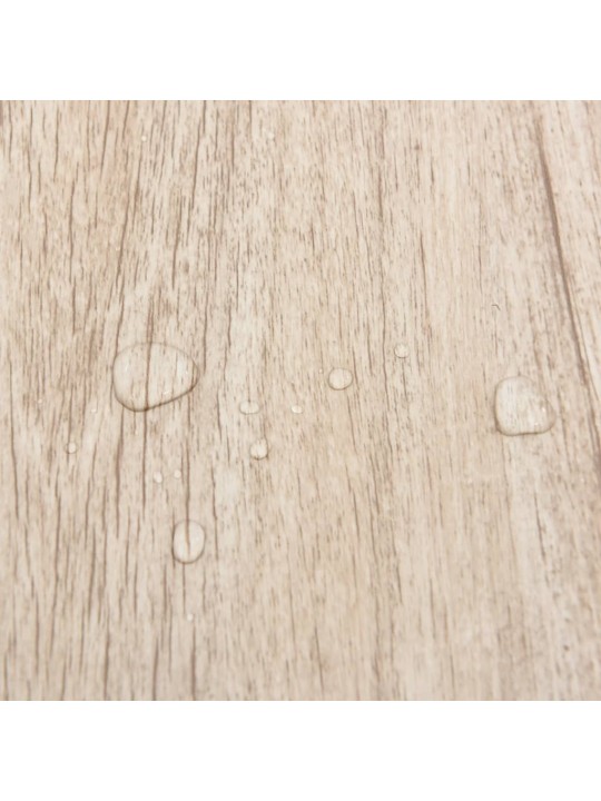 Samolepicí podlahové desky 55 ks PVC 5,11 m² světle hnědé