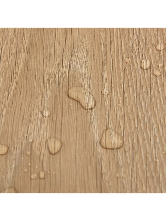 Samolepicí podlahové desky 55 ks PVC 5,11 m² hnědé