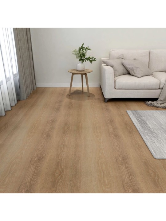 Samolepicí podlahové desky 55 ks PVC 5,11 m² hnědé