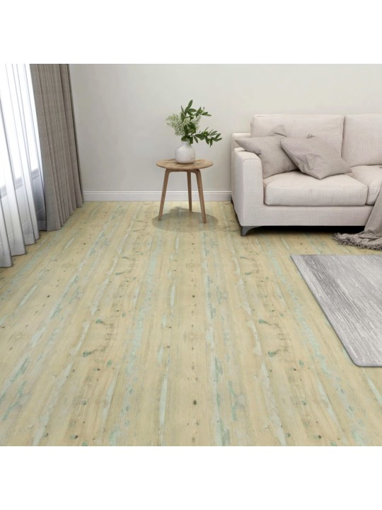 Samolepicí podlahové desky 55 ks PVC 5,11 m² světle hnědé
