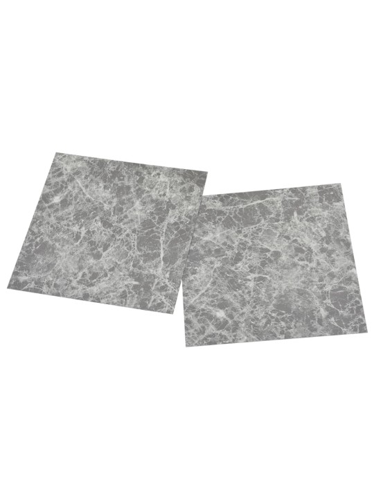 Samolepicí podlahové desky 55 ks PVC 5,11 m² betonově šedé