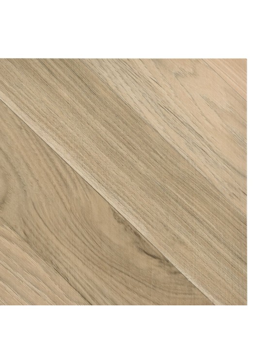 Samolepicí podlahové desky 55 ks PVC 5,11 m² hnědé pruhované