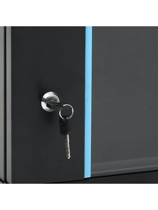 Nástěnná síťová rozvodná skříň 9U 19" IP20 600 x 450 x 510 mm