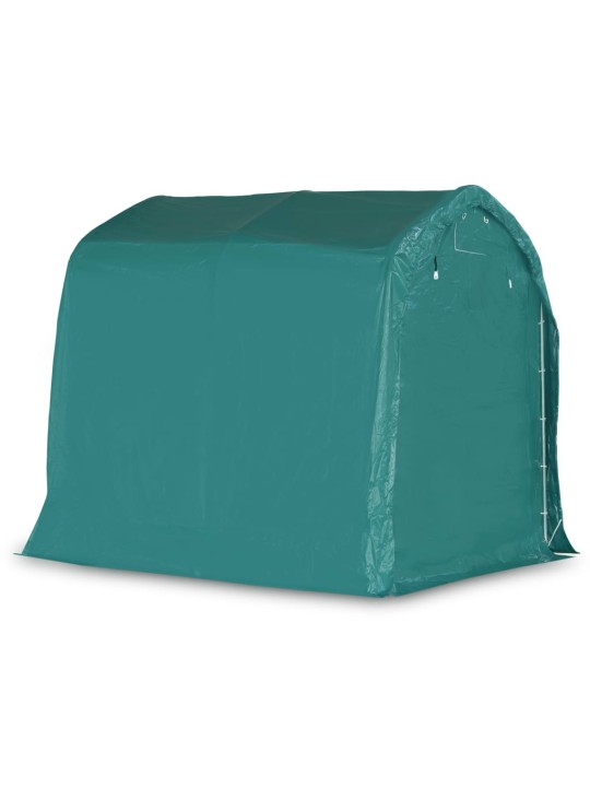 Plachtová garáž PVC 1,6 x 2,4 m zelená