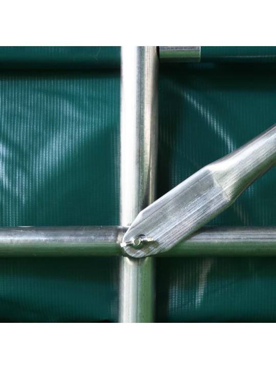 Plachtová garáž PVC 1,6 x 2,4 m zelená