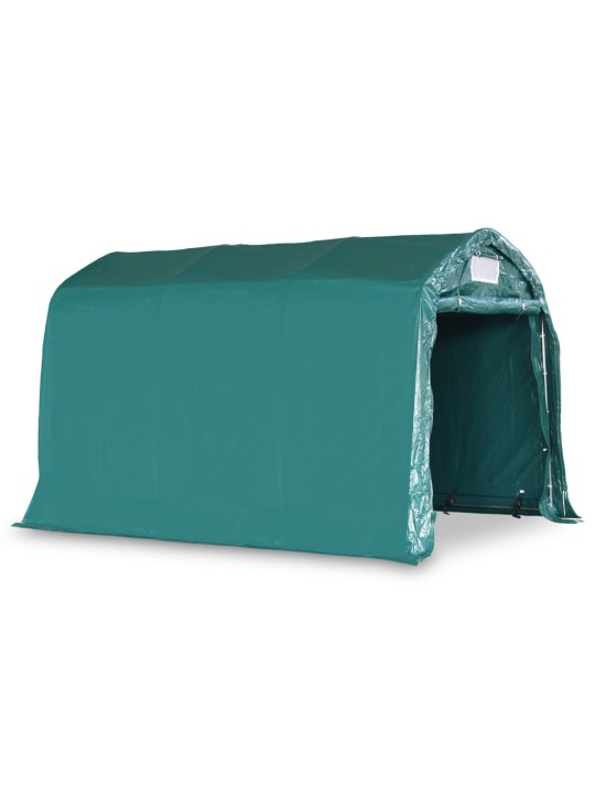 Plachtová garáž PVC 2,4 x 3,6 m zelená