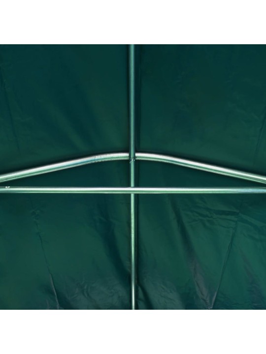 Plachtová garáž PVC 2,4 x 3,6 m zelená