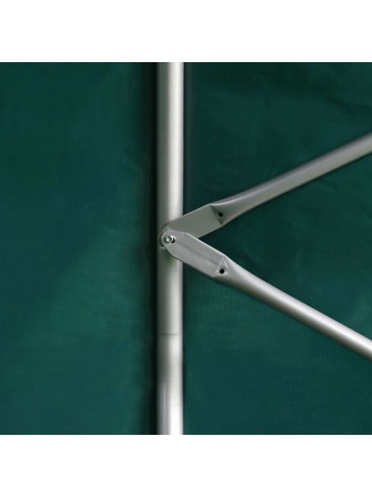 Přístřešek pro zvířata PVC 3,7 x 3,7 m zelený