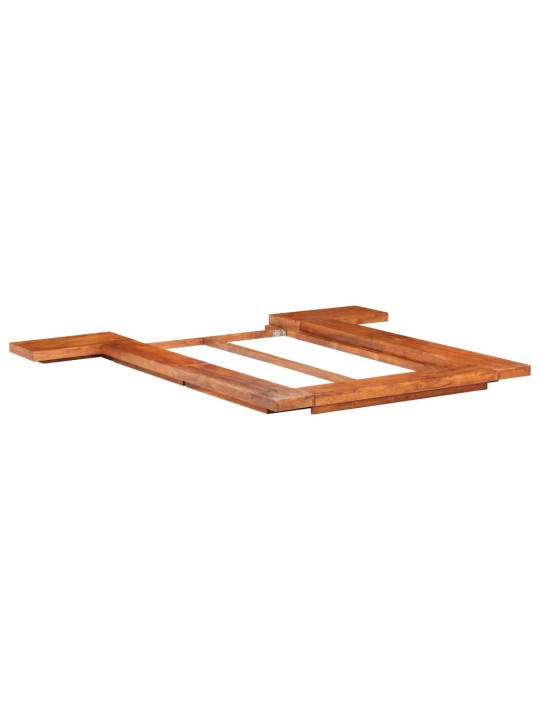 Rám japonské futonové postele masivní akáciové dřevo 100x200 cm