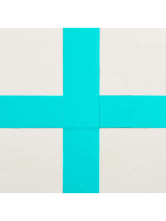 Nafukovací žíněnka s pumpou 60 x 100 x 20 cm pvc zelená