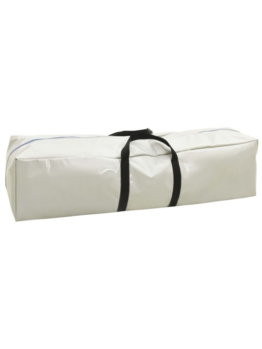 Nafukovací žíněnka s pumpou 500 x 100 x 20 cm PVC modrá