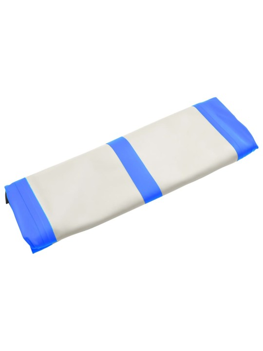 Nafukovací žíněnka s pumpou 700 x 100 x 20 cm PVC modrá