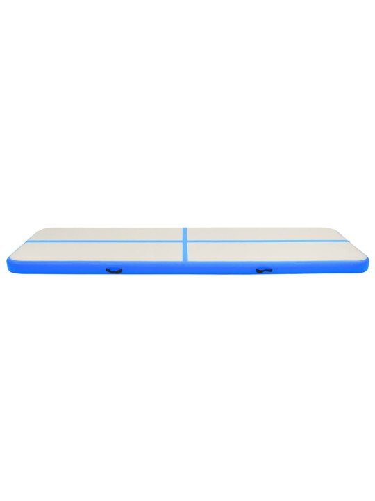 Nafukovací žíněnka s pumpou 700 x 100 x 20 cm PVC modrá