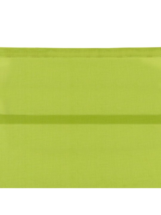 Zahradní lehátko textilen a hliník zelené