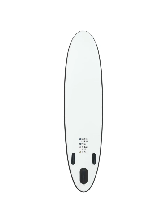 Nafukovací SUP paddleboard černo-bílý